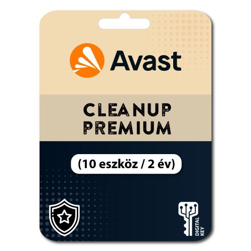 Avast Cleanup Premium (10 eszköz / 2 év)