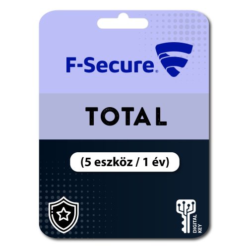 F-Secure Total (EU) (5 eszköz / 1 év)