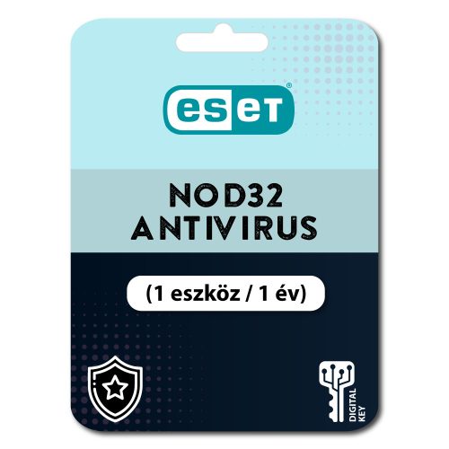 ESET NOD32 Antivirus (1 eszköz / 1 év)