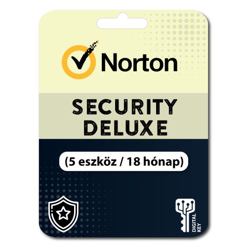 Norton Security Deluxe (EU) (5 eszköz / 18 hónap)