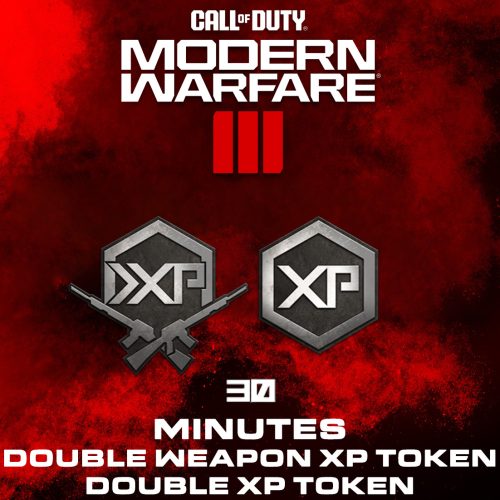 Call of Duty: Modern Warfare III - 30 Minutes Double XP Token + 30 Minutes Double Weapon XP Token (DLC)